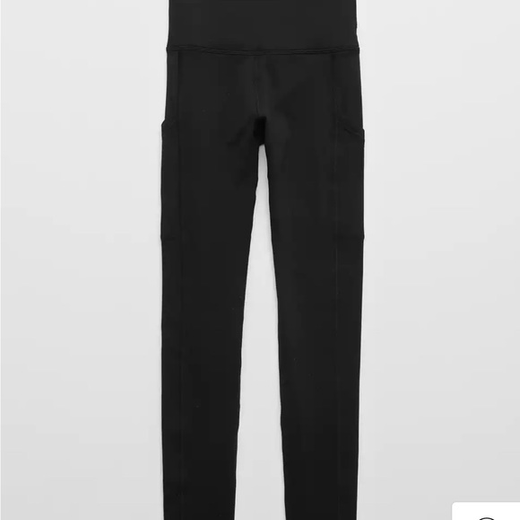 Fleece lined leggings by aerie with pockets - Picture 2 of 6